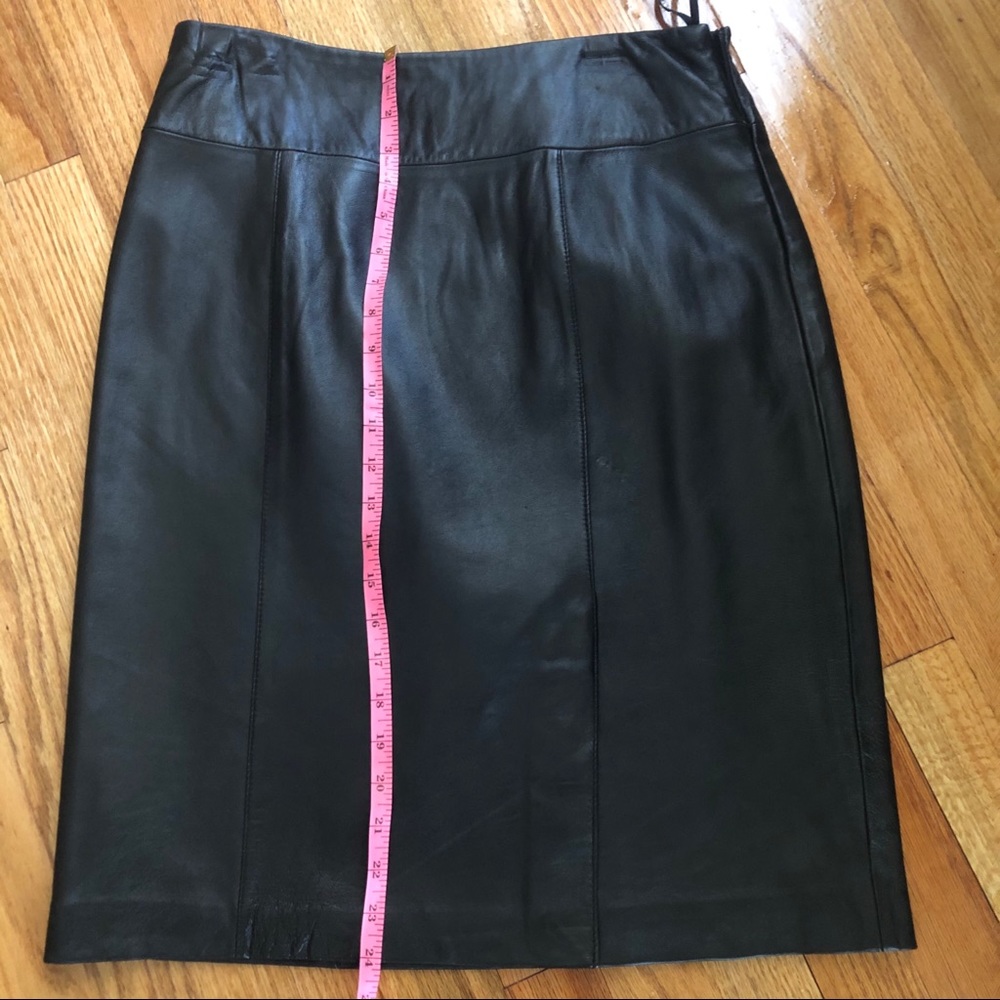 Leather Skirt